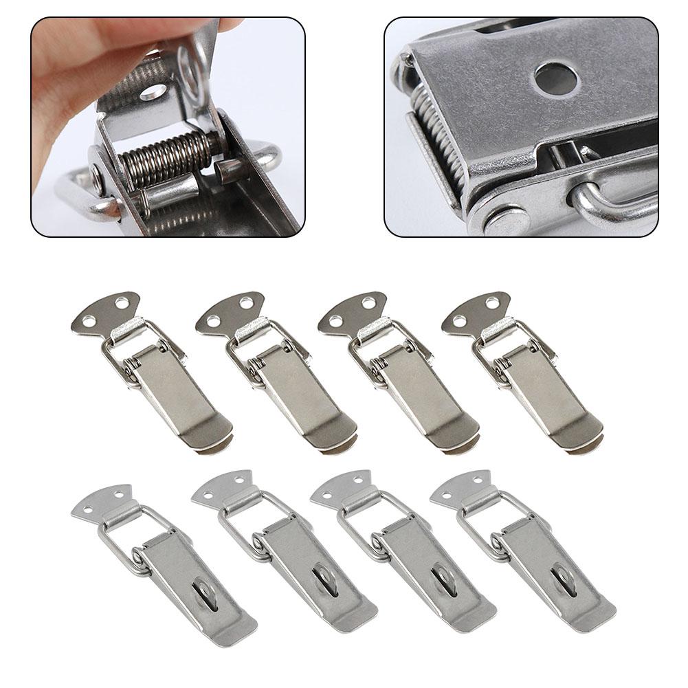4 шт. Защелки из холоднокатаной стали высокого качества, серебро