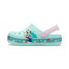 Classic Clog Fun College Mulan Pattern Small Crocs Hole Shoes Mint Green Children's Model