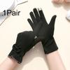 1 пара модных элегантных теплых перчаток с бантом, устойчивых к холоду, ветрозащитные перчатки для езды на велосипеде