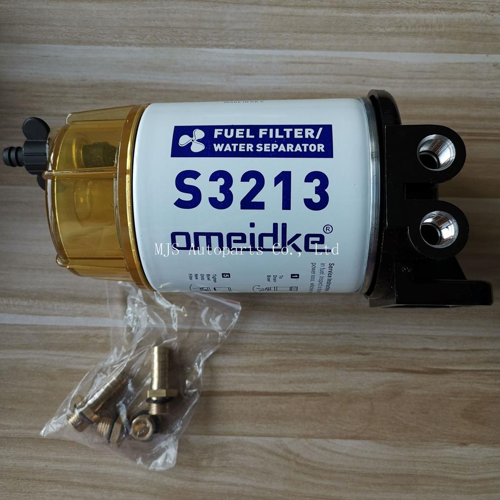 S3213 Fuel Filter Water Separator Assembly Outboard for Mercury Quicksilver OMC For Yamaha Marine Engine boat 10 Micron Filter