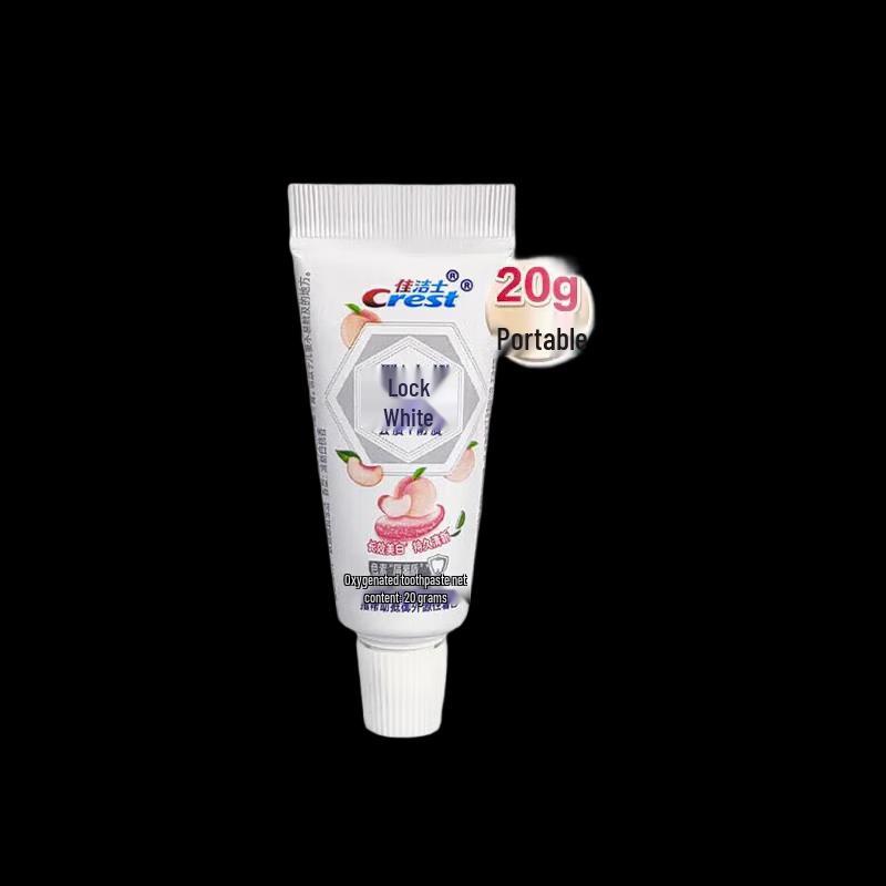 Crest Dual-Tone Whitening Toothpaste - Peach Flavor