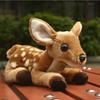 Forest Animal Stuffed Deer Dolls Soft Dolls Simulation Deer Toy Sika Deer Plush  Children Baby