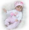 Мягкая силиконовая имитация куклы NPK Baby Doll