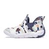 Легкая детская повседневная обувь Cloud Non-Slip Shock Absorbing Kids Shoes White Blue YKNT096-7