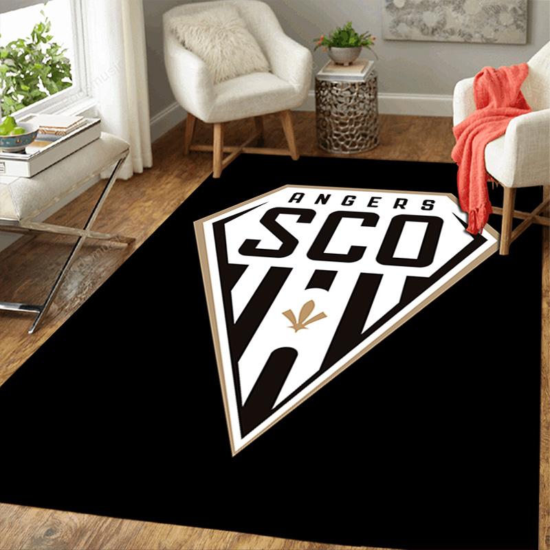 Angers SCO Pattern Rug Floor Mat for Living Room or Bedroom Soft and Comfortable Carpet a Gift for Birthday and Holiday.