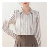 Navava Men S Clean Office Stripe Long Sleeve Shirt Nb2342