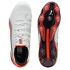 Puma King Ultimate FG AG Untamed Pack Унисекс Кроссовки Белый Серебристый Светящийся-красный 108821-01
