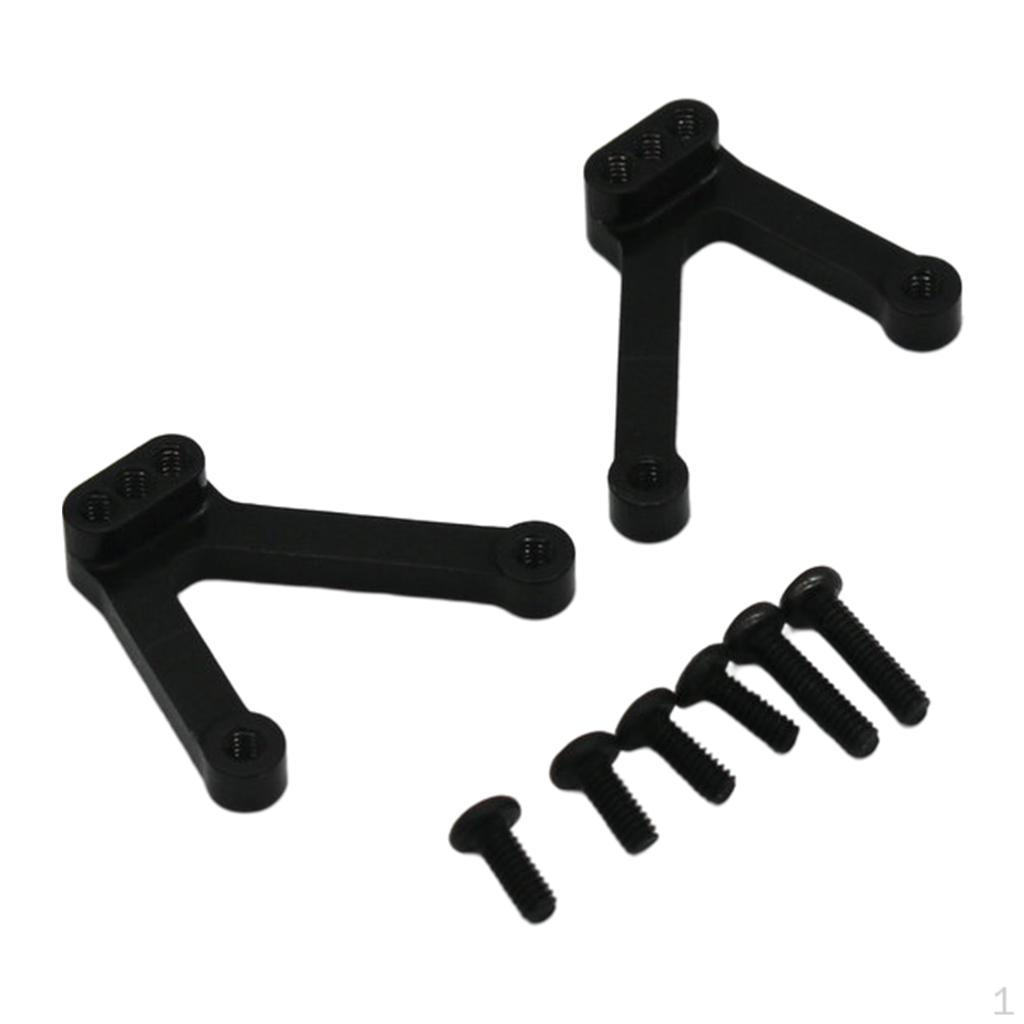 1/18 Rear Shock Absorber Bracket Accessories Replace Aluminum for Small RC Car
