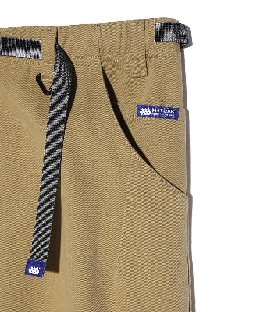 MADDEN Bouldering Wide Tapered Pants Beige