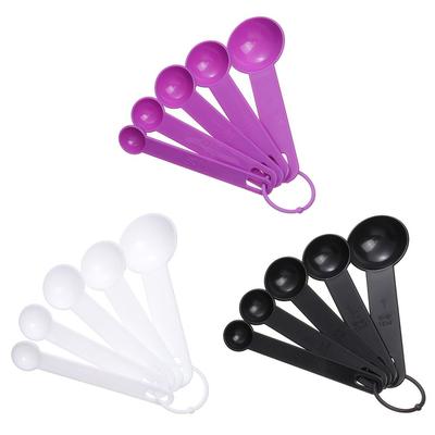 5 шт. 5 шт. Выпечка Многоцелевые Кулинарные Аксессуары Пластиковая Ручка Измерительные Инструменты Мерные Ложки