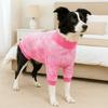 Pet Base Shirt Elastic Dog Recovery Suit Warm Tie Dye Pet Spay Suit Comfortable Dog Soothing Clothes Pet Supplies