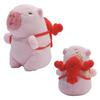 Clearstone Capybara Plush Keychain Chabimaru Lobster with Music 13cm Pink
