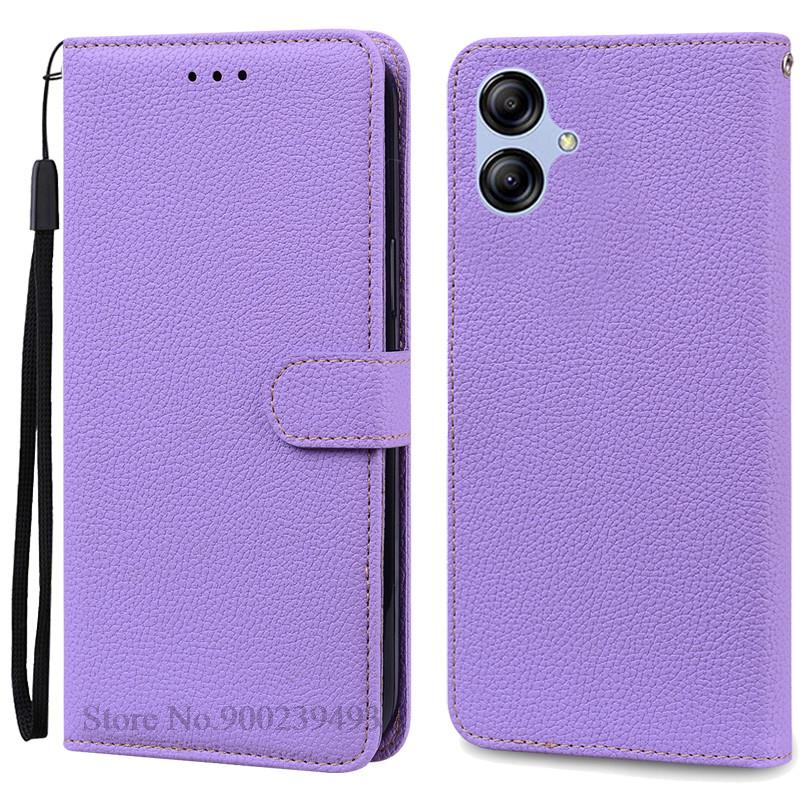 Чехол A04E для Samsung Galaxy A04e, чехол SM-A042F, кожаный магнитный раскладной чехол для телефона Samsung A04e, чехол-кошелек A 04E