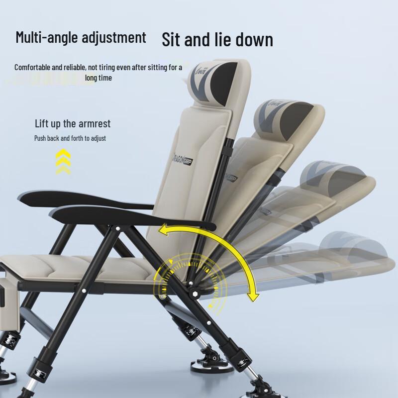 European Style Multifunctional Folding Fishing Chair