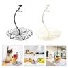 Elegant Standing Fruit Vegetable Bowl Sleek Bird Design Fruit Bowl With Banana Holder For Modern Kitchen Settings