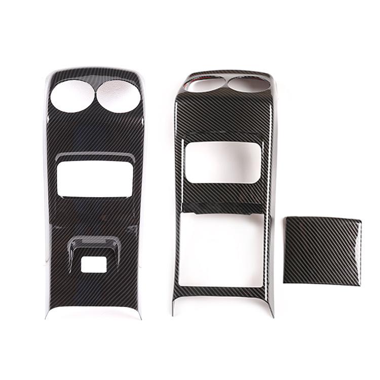 Углеродное волокно стиль автомобиля задняя крышка кондиционера наклейка подходит для Mercedes Benz B Class W247 GLB X247 GLA H247