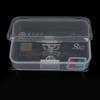 1 PCS New Small Plastic Transparent With Lid Collection Container Case Storage Box