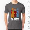 The Brood Title T Shirt Big Size 100 Cotton The Brood David Cronenburg Cult Movie Film Horror Eighties Videodrome Crash 80