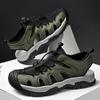 Fashion Soft Soled Closed Toe Trail Walking Casual Sandals Men's Sport Sandals Comfortable Breathable Outdoor Lightweight Beach Sandals