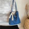 IELGY Casual Commuter Large Capacity Denim Tote Bag