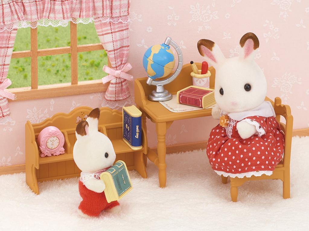 Sylvanian Families Мебель Письменный стол ST Знак качества Сертифицировано Возраст Игрушка Кукольный домик Sylvanian Families Epoch EPOCH [Набор для учебы] KA-318 3+ ООО