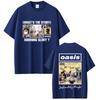 British Rock Band OOasis Definitely Maybe TShirts Men Women Clothing Cotton Casual Vintage Short Sleeve T Shirts Streetwear