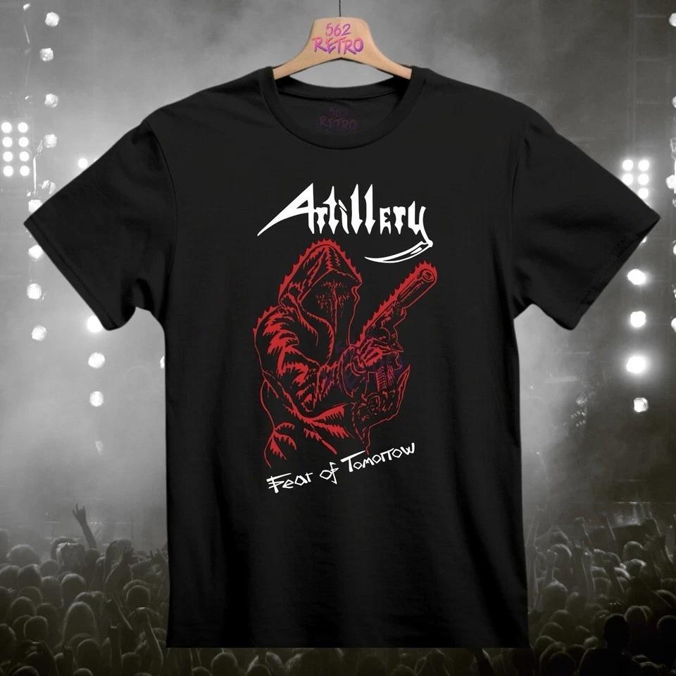 Футболка с логотипом группы Artillery Fear Of Tomorrow Унисекс футболка Artillery Q4958
