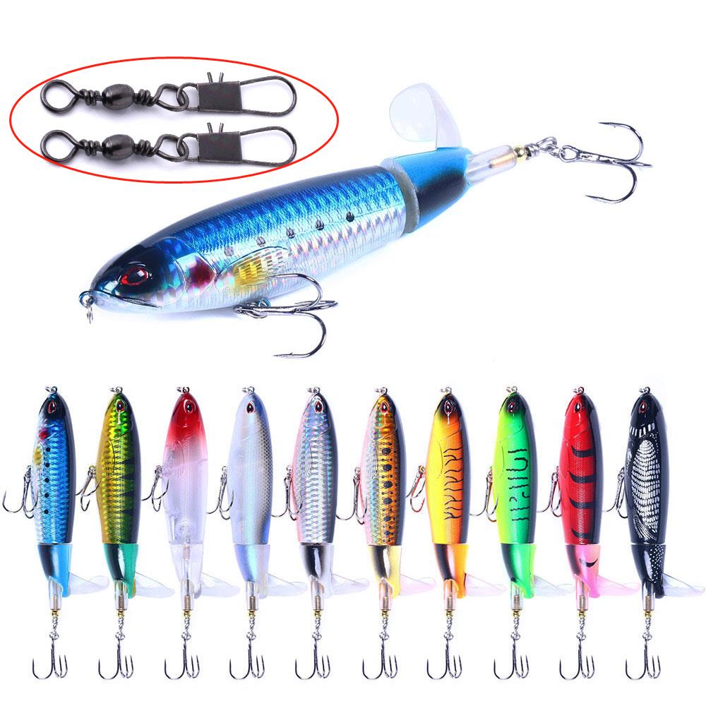 1 шт. Whopper Plopper 11 см 17 г Поппер рыболовная приманка карандаш искусственная жесткая приманка воблер вращающийся хвост рыболовные снасти
