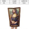 Mona Lisa Mural Medieval Masquerade Costume Famous Famous Frame Painting Party Funny Fory For Women Men