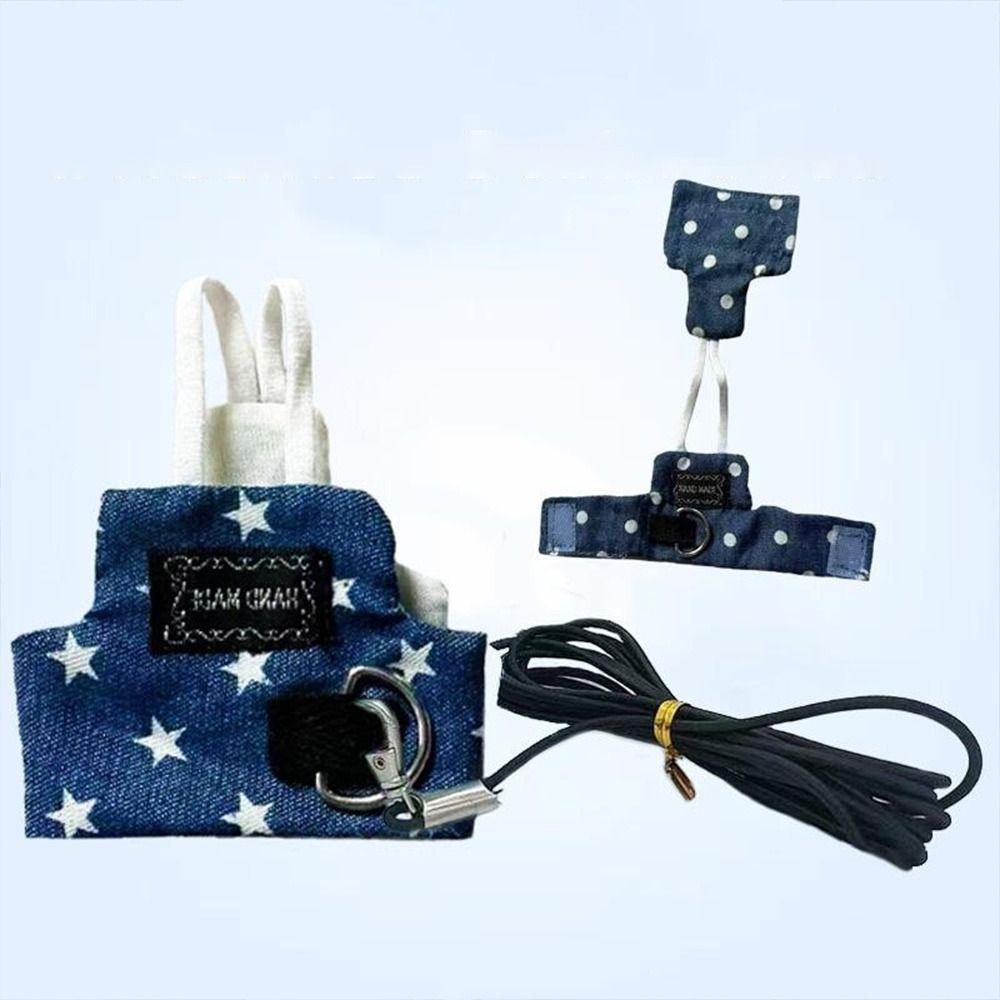 with Leash Parrot Flying Harness Cowboy Bird Walking Suit for Parakeet Outdoor Flying Training