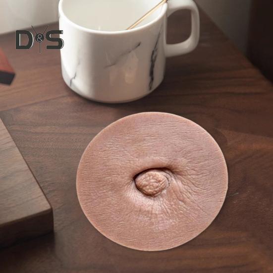 Подставки под забавные части тела Креативные подставки под напитки Силиконовые подставки под напитки Юмористические шутки для девичника Подарки для вечеринок Розыгрыши