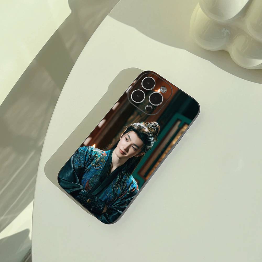 Чехол для телефона с актером -C-Чэнь Чжэюань Для iPhone 17,16,15,14,13,12,11 Pro Max,16/15/14Plus,XS Мягкий черный чехол