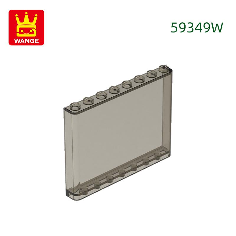 Нетоксичный 26 шт./лот 59349 1X6X5 Окно Стекло Строительный блок Moc Дом Стена Совместимый с Кирпичами Детские Игрушки Подарочная коробка