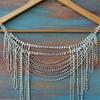 European and American Fashion New Style Bridal Multi-Layer Rhinestone Shoulder Chain Women's Party Wedding Shiny Crystal Tassel