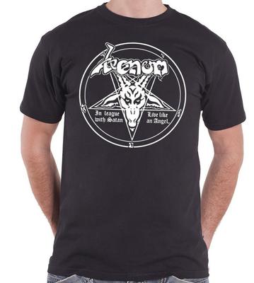 VENOM - В Союзе с Сатаной - ФУТБОЛКА S-M-L-XL-2XL Абсолютно Новая Футболка