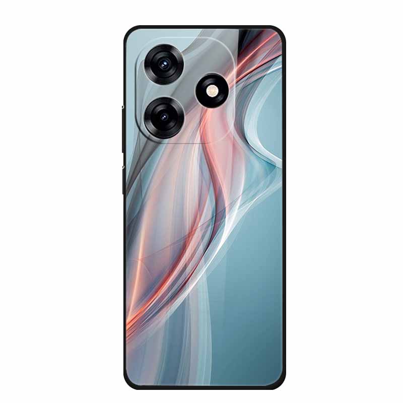 Glass Case For Honor X5c Plus Case Soft Bumper Hard Tempered Glass Back Cover For Honor X5c Plus Play 10A Phone Case X 5 C Plus