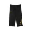 Mizuno Легкие Дышащие Удобные Спортивные Простые Универсальные Модные Тренировочные Брюки Трехчетвертные Шорты Унисекс Шорты Черные P2CF41Z109