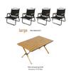 Chu Rong Aluminum Alloy Camping Chair & Table Set