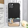 Cute Cartoon Cat Dog Couple Phone Case For iPhone 16 15 14 13 12 11 Pro Max Mini X XS SE 7 8 Plus 16E Shockproof Non-Slip Cover