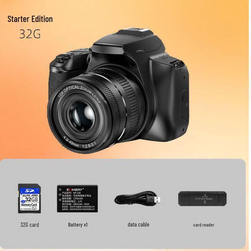 Ultra HD 64MP Entry-Level Mirrorless Camera for Students & Digital Creators