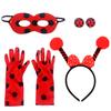 Cross-border foreign trade polka-dots ladybug girl show dress halloween costume women's masquerade COS suit BB52