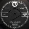 7-дюймовая пластинка ГАРРИ БЕЛАФОНТЕ - Маленькая Бернадетт 45RCA1072 RCA 1958 Великобритания Поп Б/У