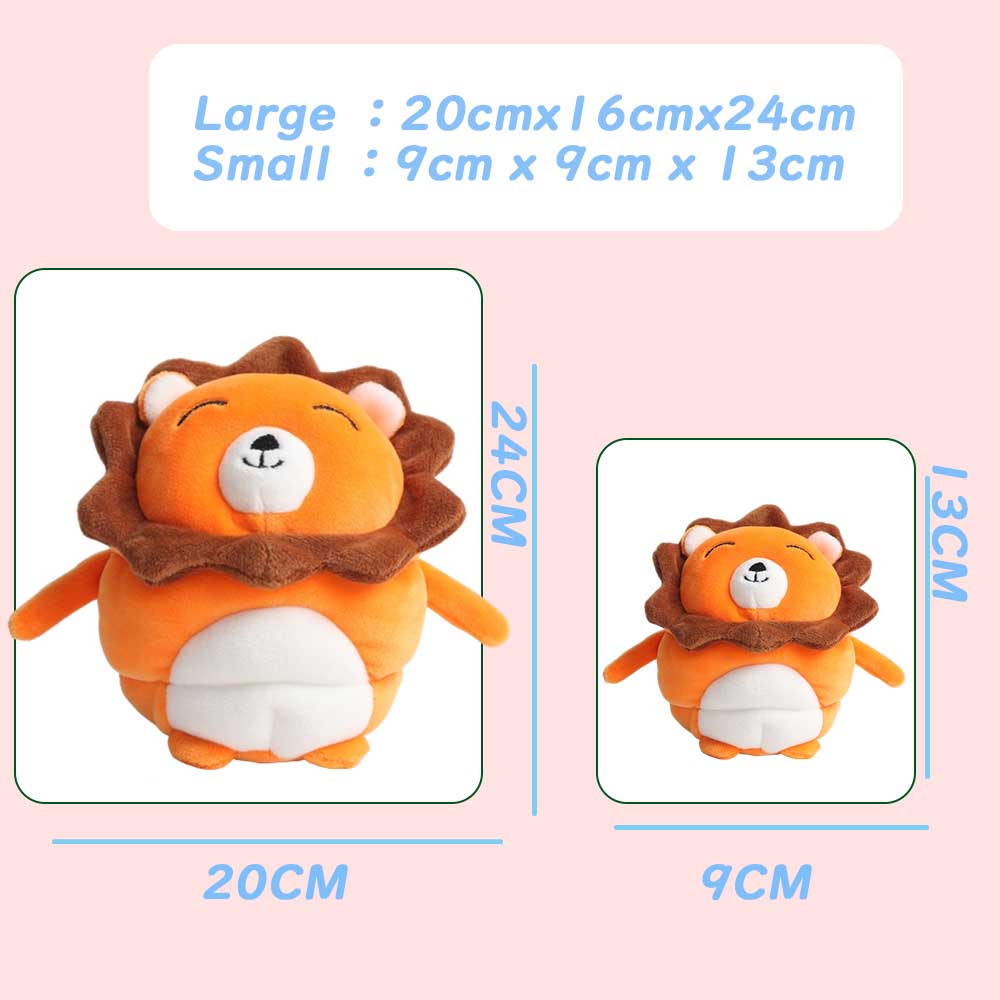 Super Soft Squeeze Toys Custom Plush Toy Stuffed Animal Holiday Gift Set Lion, Octopus, Penguin