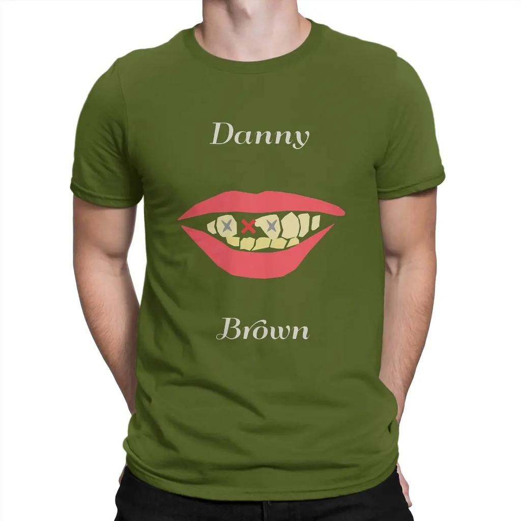Smile T Shirt Danny Brown Rapper Cotton Clothing Vintage Short Sleeve O Neck Tee Shirt Gift Idea T-Shirts Unisex