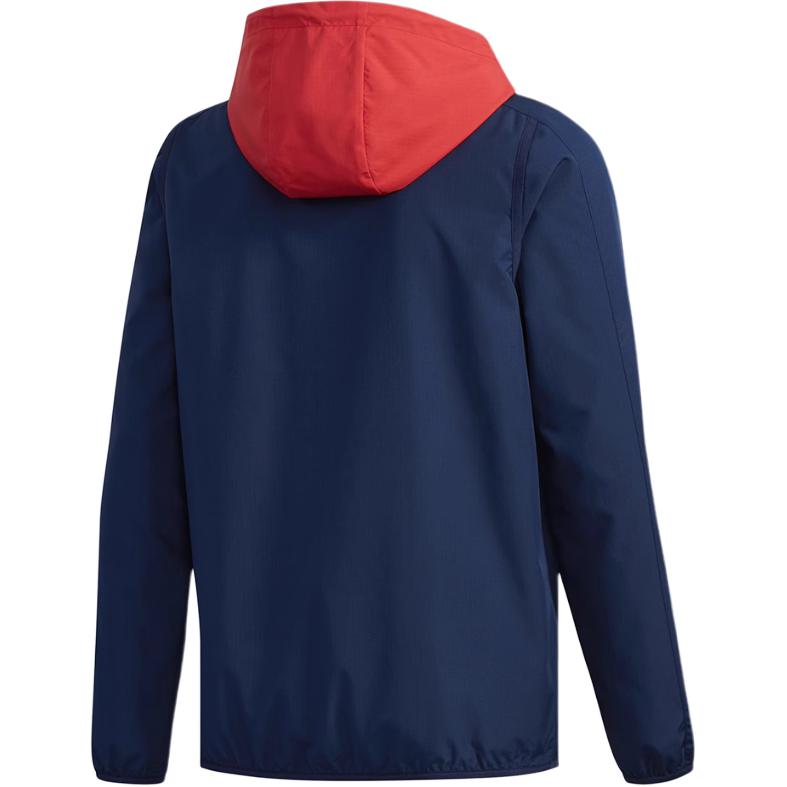 Adidas Neo Sports Куртка с капюшоном на молнии Повседневная с длинным рукавом Мужские куртки Темно-синий FK5815