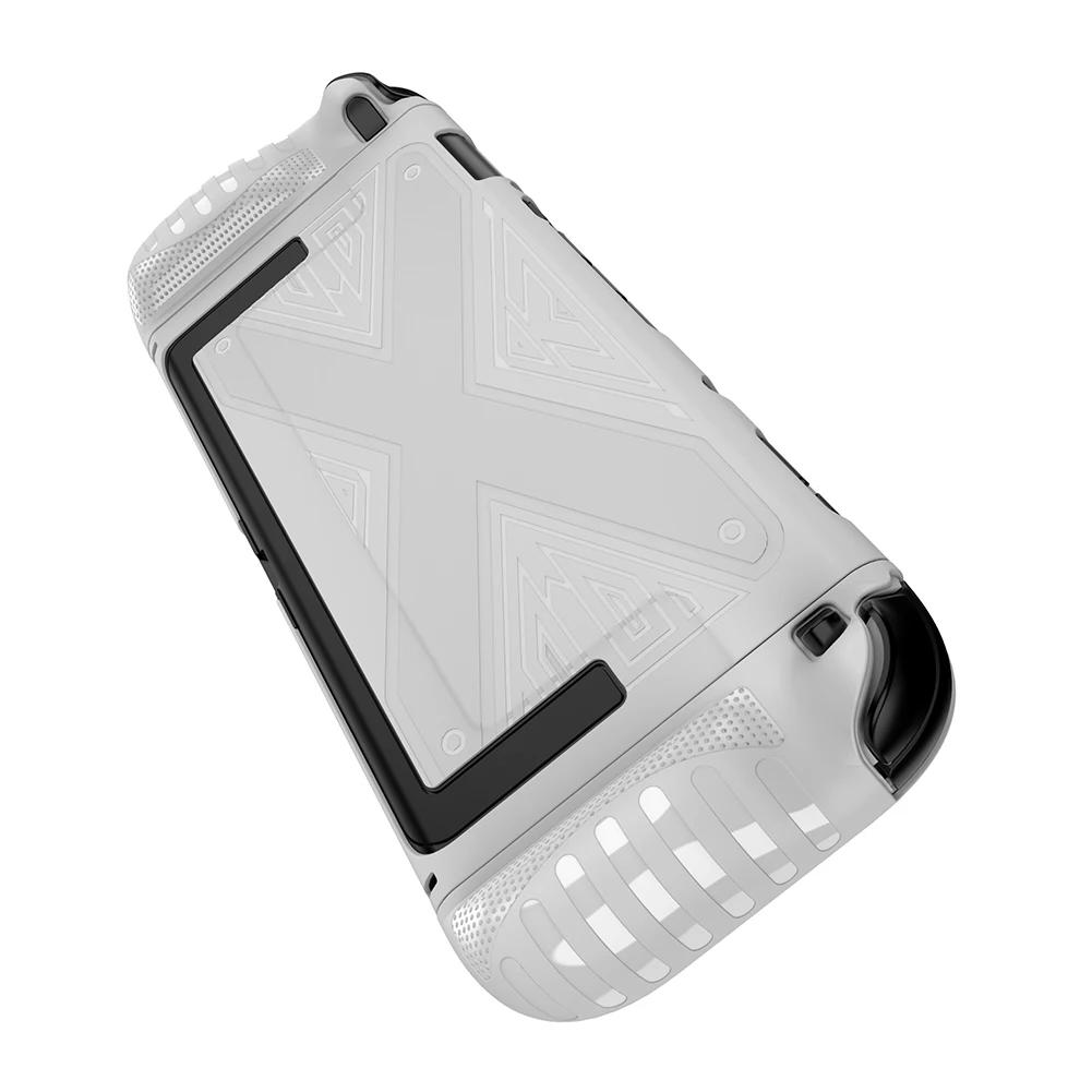 TPU+PC Case Ergonomic Handle Grip Cover Anti-Slip Protective Case Cover Host Shell for Nintendo for Switch 2 Console Accessories