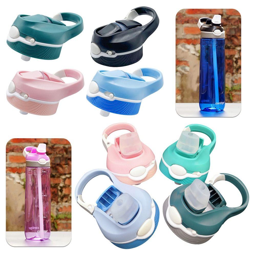 Durable Gift Replacement with Straw Water Bottle Mug Cover Silicone Tumbler Lids Coffee Cup Lid