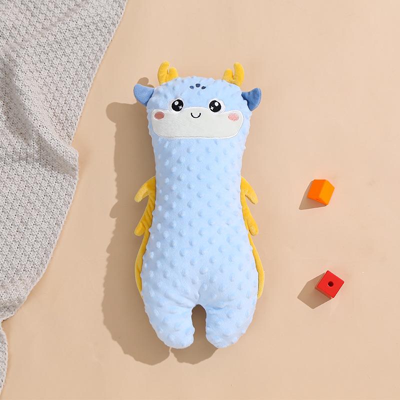 Baby soothing pillow, baby beanbag comfort pillow, sleep security artifact, cartoon toy to prevent startle reflexes