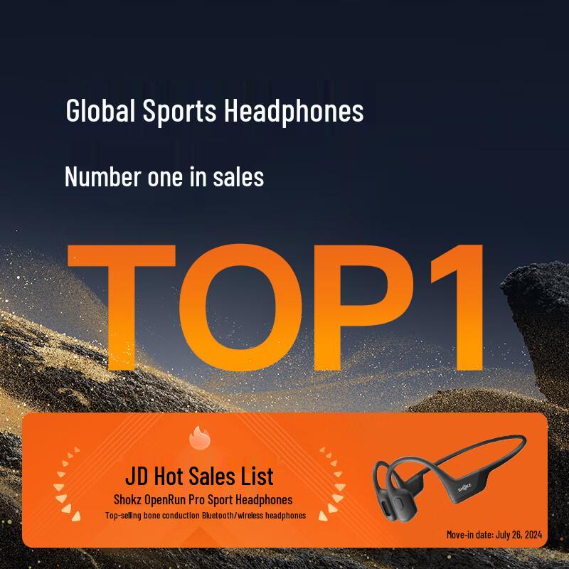 SHOKZ OpenRun Pro S810 Bone Conduction Sport Earphones