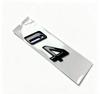 Rear Badge Emblem Letter Sticker For BMW iX3 i4 i7 M50 M60 M70L Car Rear Trunk Logo Decal Auto Exterior Styling Accessories X3 I